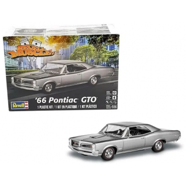 KIT PARA MONTAR REVELL PONTIAC GTO 1966 1/25 114 PEÇAS REV 85-4479 14479